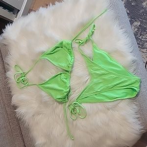 Neon Green Bikini